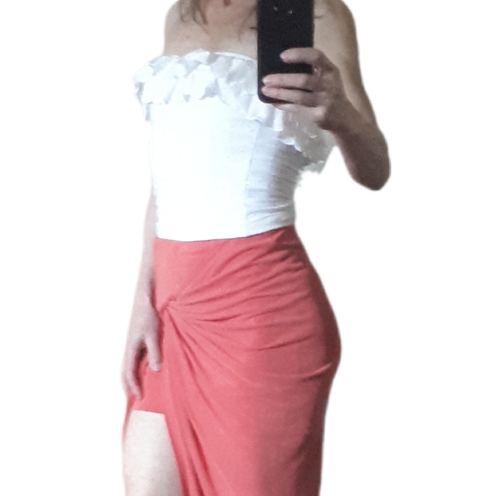 Juicy Couture White Ruffle Camisole